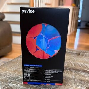 pavise Dynamic Age Defense SPF 30 - Black with Red & Blue Accent